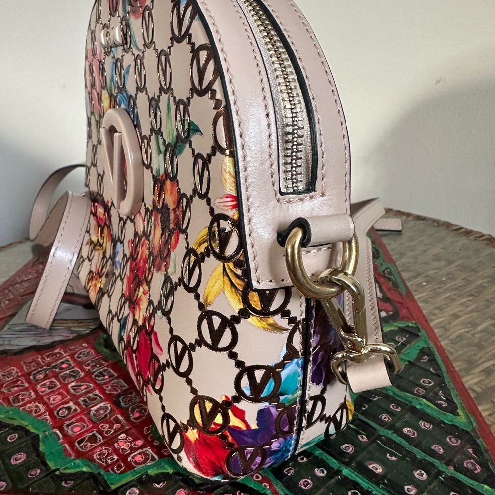 Valentino By Mario Valentino Multicolor Floral Crossbody Bag - Picture 5 of 8